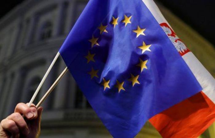 diplomatic meeting in Warsaw between six major European countries