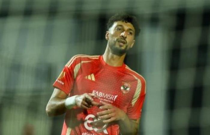 A knee injury threatens Wissam Abu Ali’s participation with Al-Ahly against Al-Ittihad