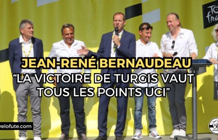 “Turgis’ victory in the Tour de France is worth all the UCI points”