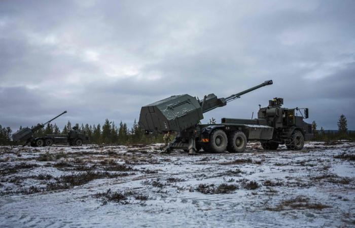 NATO conducts its largest artillery exercise in the Arctic, near Russia