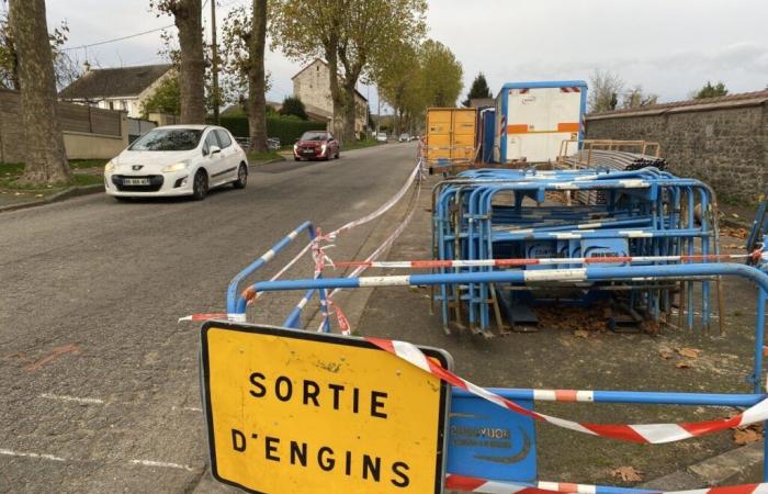 In this town in Eure, one construction site ends, another continues