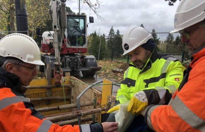 In Rennes, “a French record” for a technique for restoring a water pipe