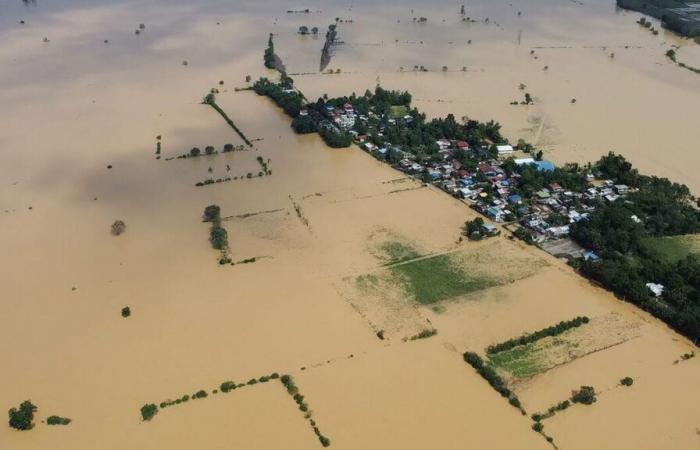 Philippines: thousands of houses flooded in floods linked to typhoon “Man-yi”