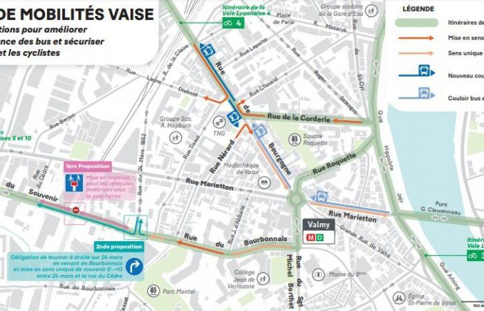 Lyon: cycle streets, one way… Lessons from the consultation on mobility in Vaise