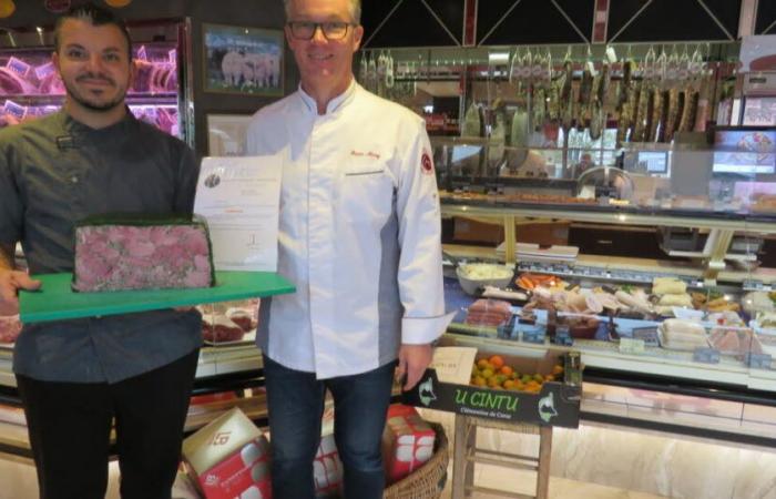 Châtenoy-le-Royal. Morey caterer wins the gold medal for best artisanal parsley ham