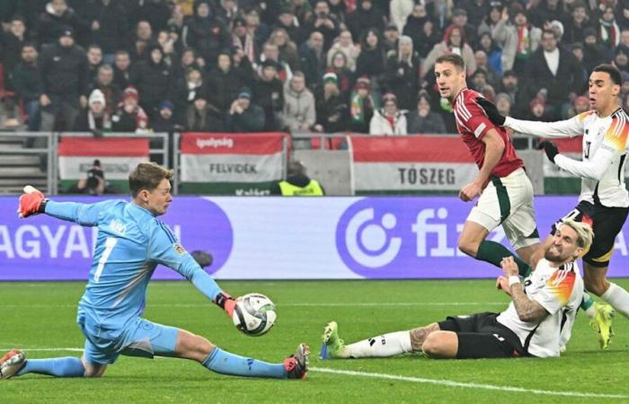 DFB: Nübel gala with penalty frustration at 1-1 in Hungary | sport