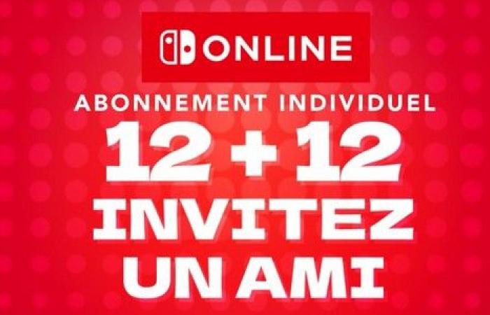 Nintendo Switch Online: two subscriptions for the price of one for Black Friday – Nintendo Switch