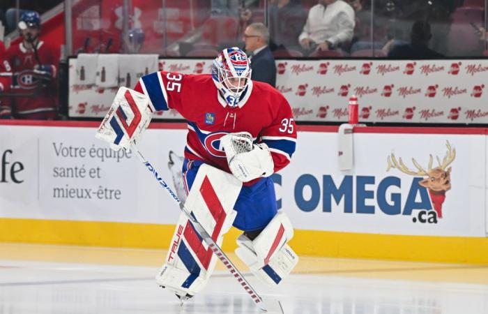 Samuel Montembeault named one of NHL Goalies of the Week