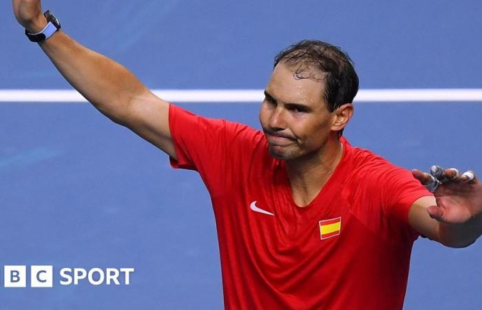 Rafael Nadal: Retiring superstar loses for Spain at farewell Davis Cup