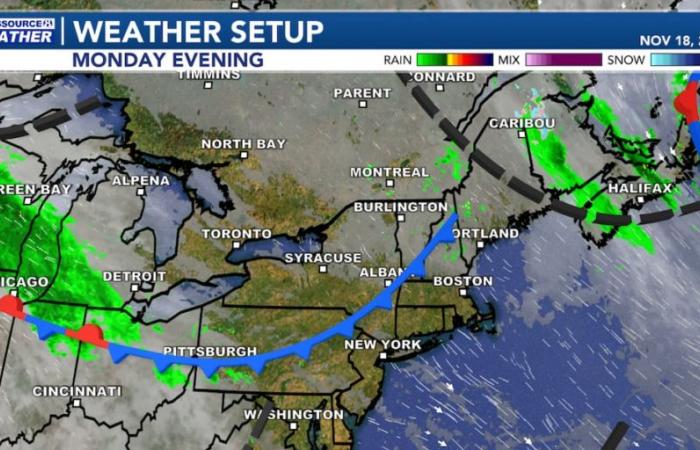 Gloomy Weather Continues this Week, with a Blocking Pattern Setting up