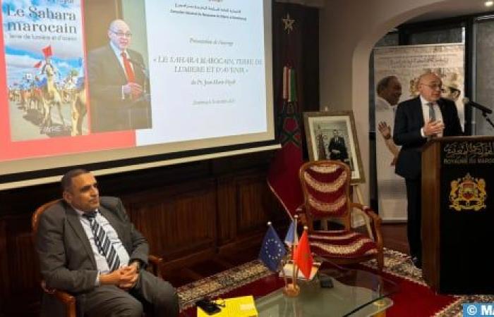 Highlighting in Strasbourg the significant progress made by Morocco under the leadership of HM the King