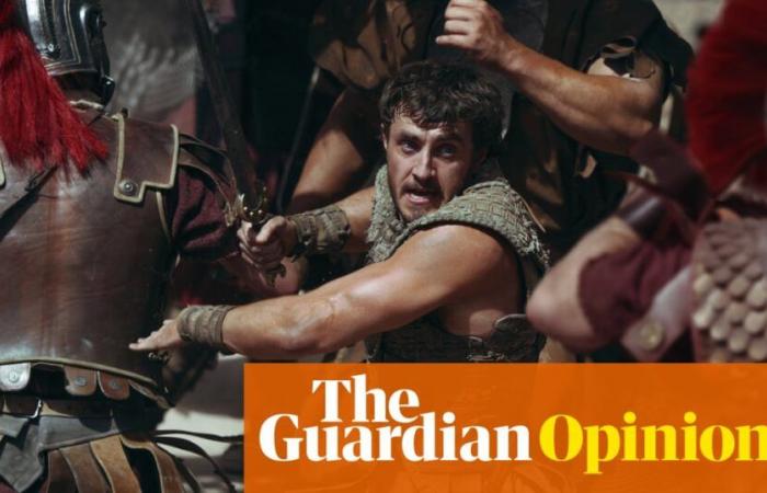 Great movies can play fast and loose with history. But not Gladiator II with its rhinos and cafe culture | Charlotte Higgins