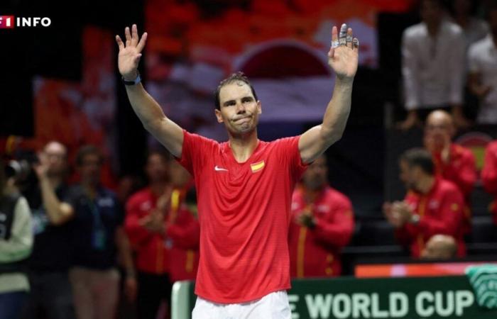 Tennis: defeated in the Davis Cup, Rafael Nadal played the last match of his career