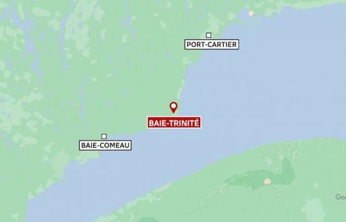 The fire department closes in Baie-Trinité