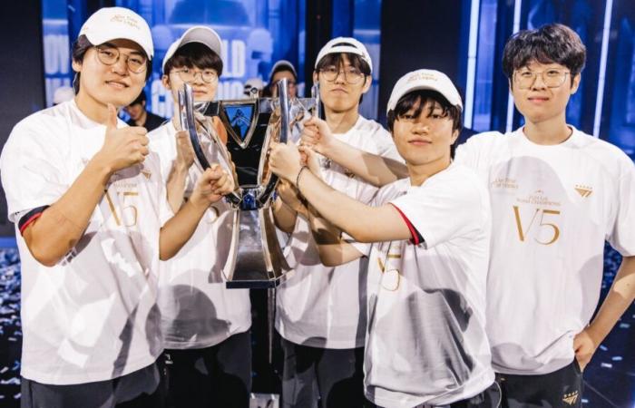 T1 fans devastated as LoL Worlds 2024 winning roster breaks up