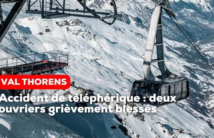 Val Thorens – Cable car accident on a construction site: 2 seriously injured