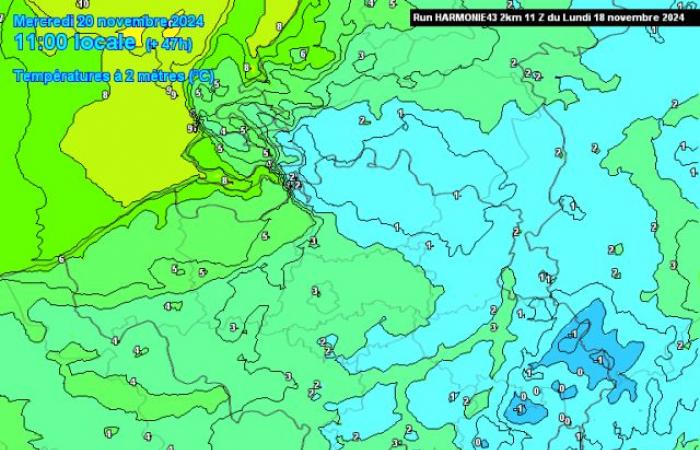 Could heavy winter showers provide a snow surprise on Wednesday?