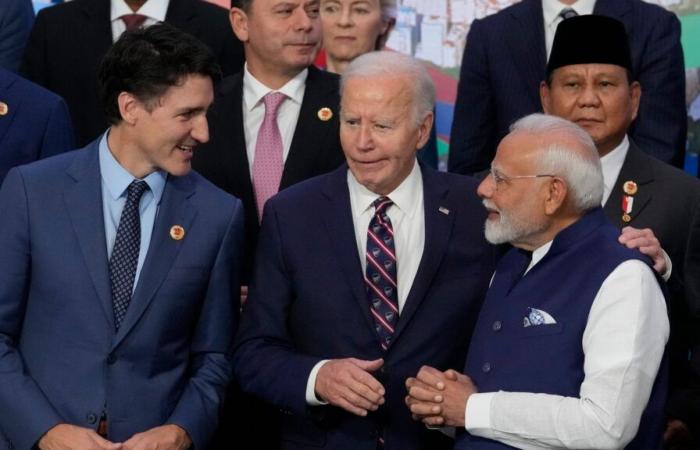 PM Modi, Justin Trudeau, Joe Biden captured in one frame in G20 family photo in Brazil’s Rio | Latest News India