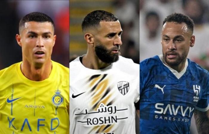 Ronaldo, Benzema, Neymar, former Ligue 1 players… What happens to the players who left for Saudi Arabia?