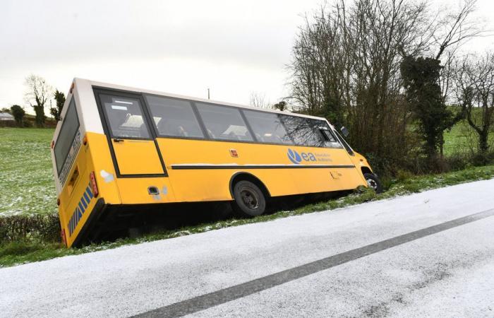 NI weather warning: School bus crashes in icy conditions as new weather warning issued