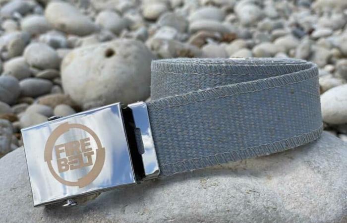 Firebelt recycles and transforms used fire hoses into useful objects and designer belts