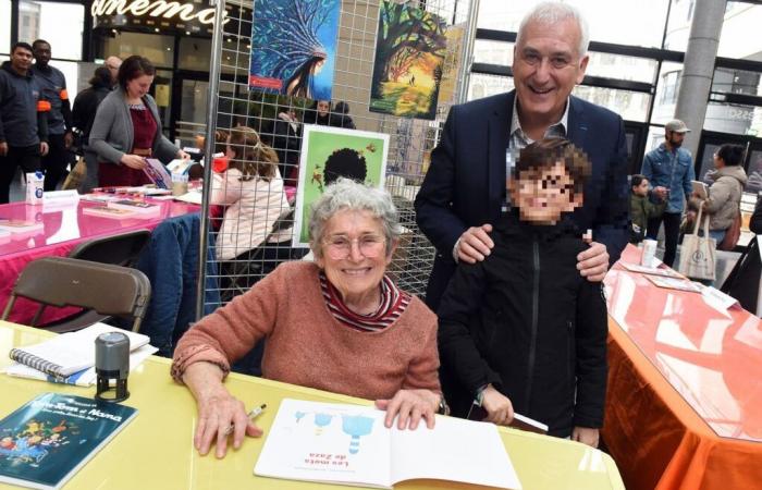 Bernadette Després, the star of the Boulogne-Billancourt Book Fair 2023