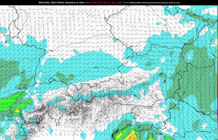 On Thursday in the second half of the day winter sets in in the lowlands! (November 20, 2024)