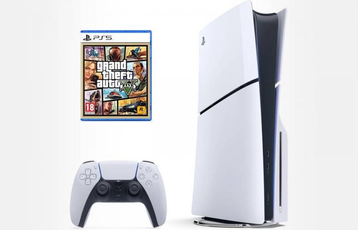 good Carrefour deal on the standard Slim console with GTA 5