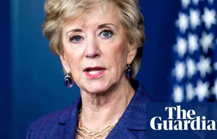 Trump picks former WWE executive Linda McMahon for education secretary | Trump administration