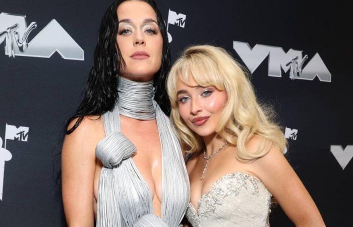 Katy Perry Celebrates Sabrina Carpenter’s ‘Sweet’ Los Angeles Show