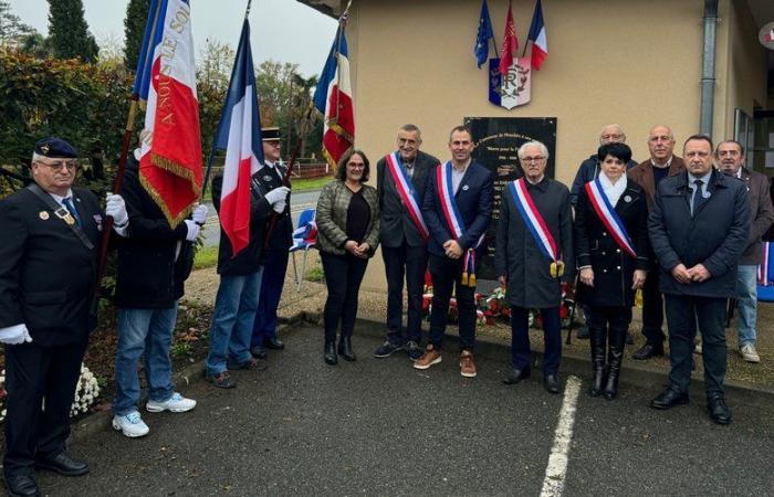 Mirande. “Measuring the price of our freedom”: Mouchès pays tribute to his three children who went to war