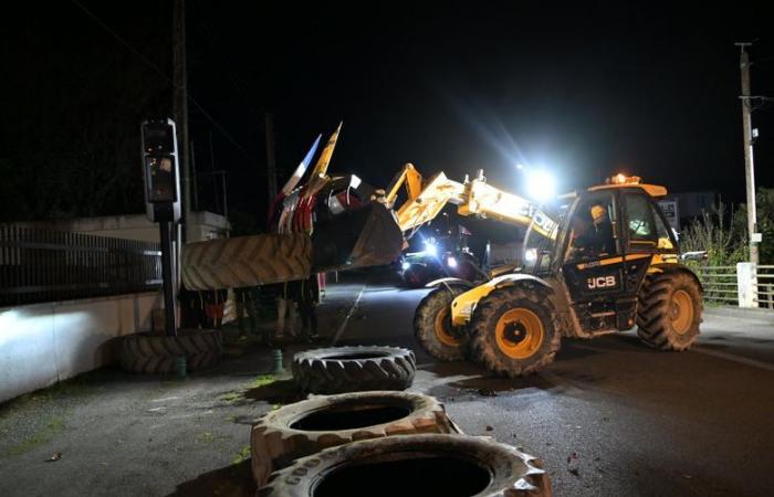 VIDEO. “There’s no use here!” : after the blocking of the Place de la Libération, angry farmers want to set up at the entrance to Auch to filter the trucks