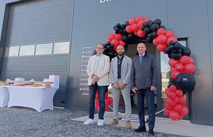 Gaillac. Jawad opens new garage two years after fire