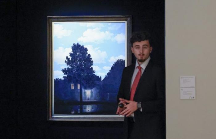 Magritte painting nets auction record of $121 million