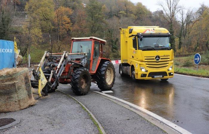 Anger of Farmers: the rural coordination of Haute-Garonne blocks trucks at the Spanish border in Fos