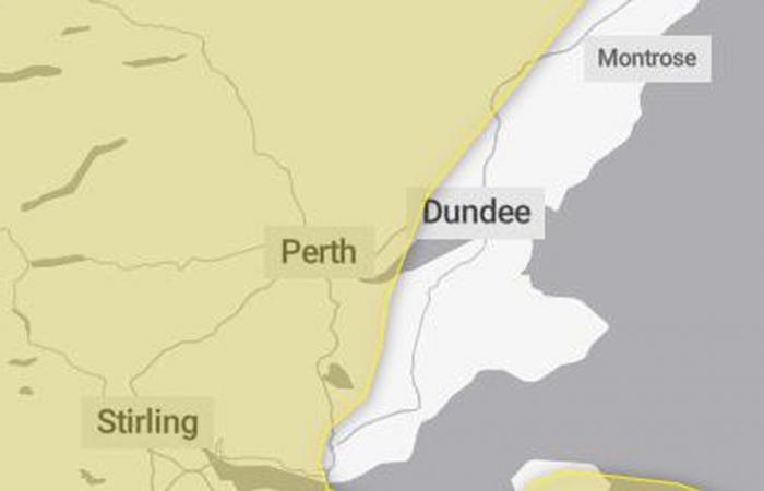 Heavy snow and rain warning across Tayside, Fife and Stirling