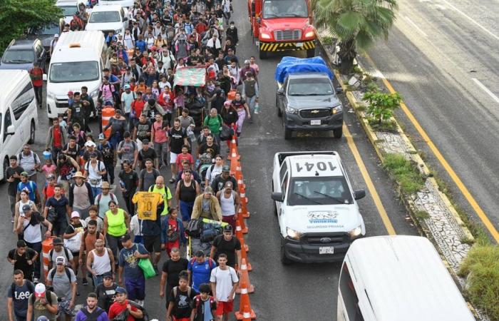 Mexico: hundreds of migrants form a caravan before Donald Trump’s inauguration