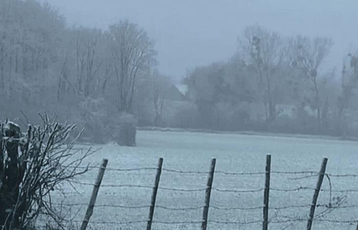 Snow arrives in Mayenne, Sarthe, Loire-Atlantique and Maine-et-Loire, unusual weather for the month of November