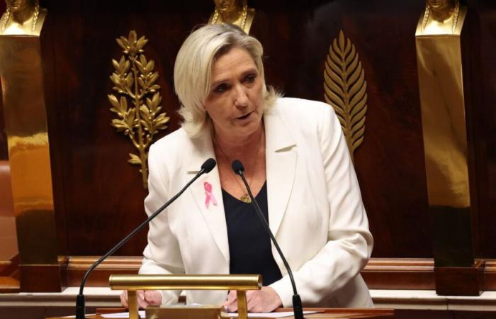 Budget 2025: the RN will vote for censorship if “the purchasing power of the French is reduced”, assures Marine Le Pen