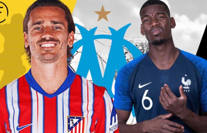 Pogba and Griezmann, some great news drops in Marseille!