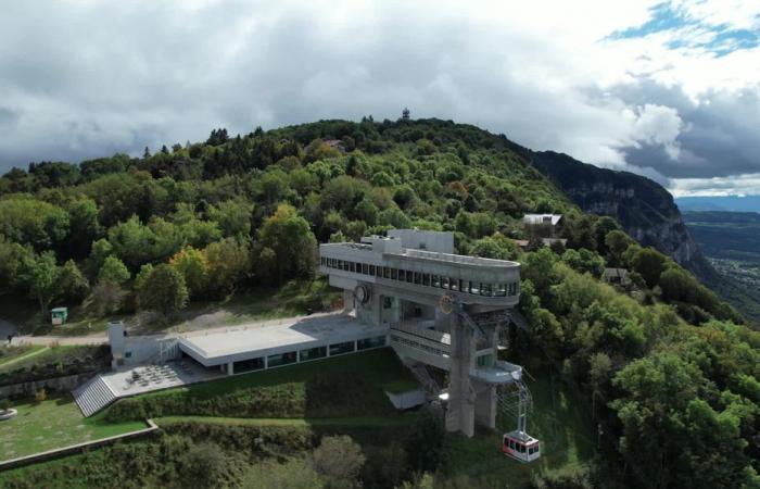 The Salève cable car station in Haute-Savoie wins a very prestigious architectural prize