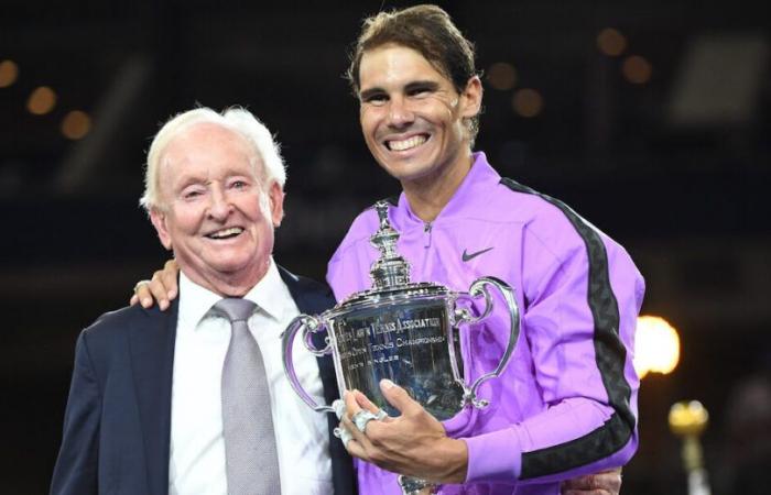 ATP > Legend Rod Laver's vibrant tribute to Rafael Nadal: “Watching you play was a privilege. You set a level of excellence that will inspire generations to come”