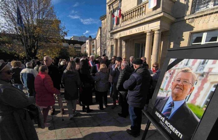 Nogent-sur-Oise. The people of Nogent, by the hundreds, paid tribute to their first deputy, Hervé Roberti