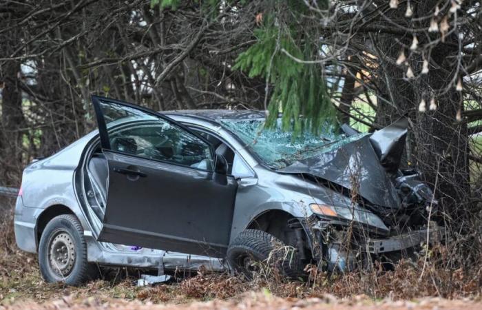 Serious road accident: two dead and one seriously injured in the Laurentians