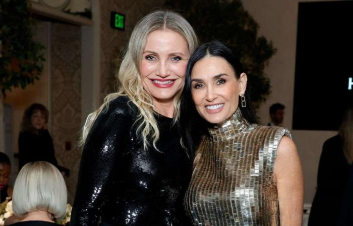 Cameron Diaz and Demi Moore Have a Charlie’s Angels Reunion (Photos)