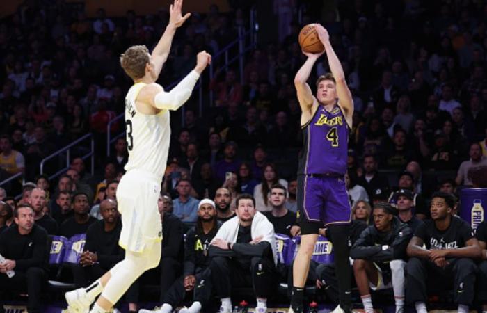 Lakers Control Utah Jazz In Road Loss