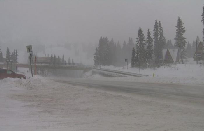 Winds picking up at Stevens Pass amid rare Blizzard Warning for Cascades