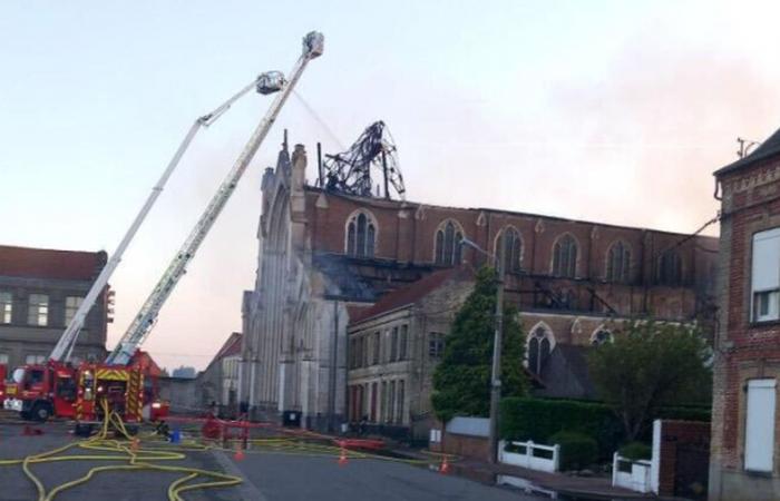 Fire at the Saint-Omer church: a mysterious benefactor gives one million euros for its reconstruction, his identity revealed