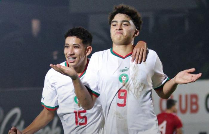 North African Union tournament: The under-17 team wins over Libya and is close to qualifying for the African Cup finals