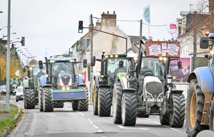 where farmers gather in Nièvre this Wednesday